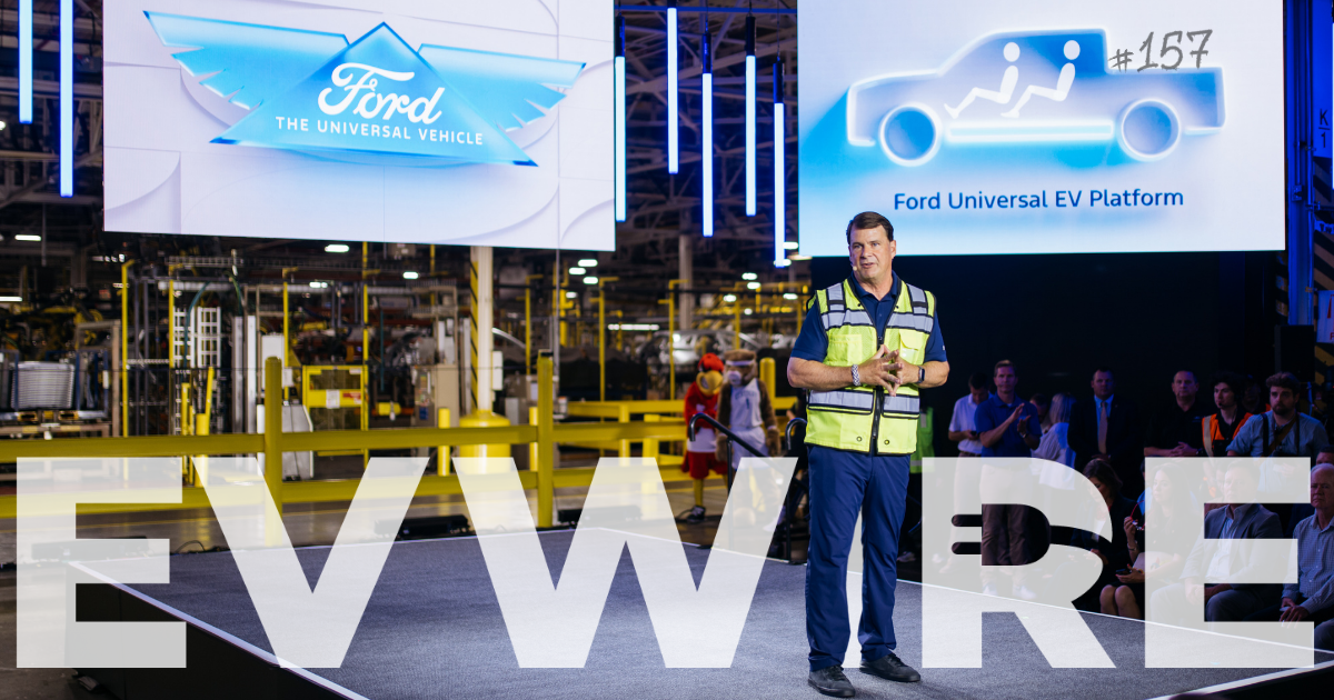 EVwire newsletter #157: Ford's new EV direction — Shell shuts down Volta — Lyft and Baidu bring robotaxis to Europe  