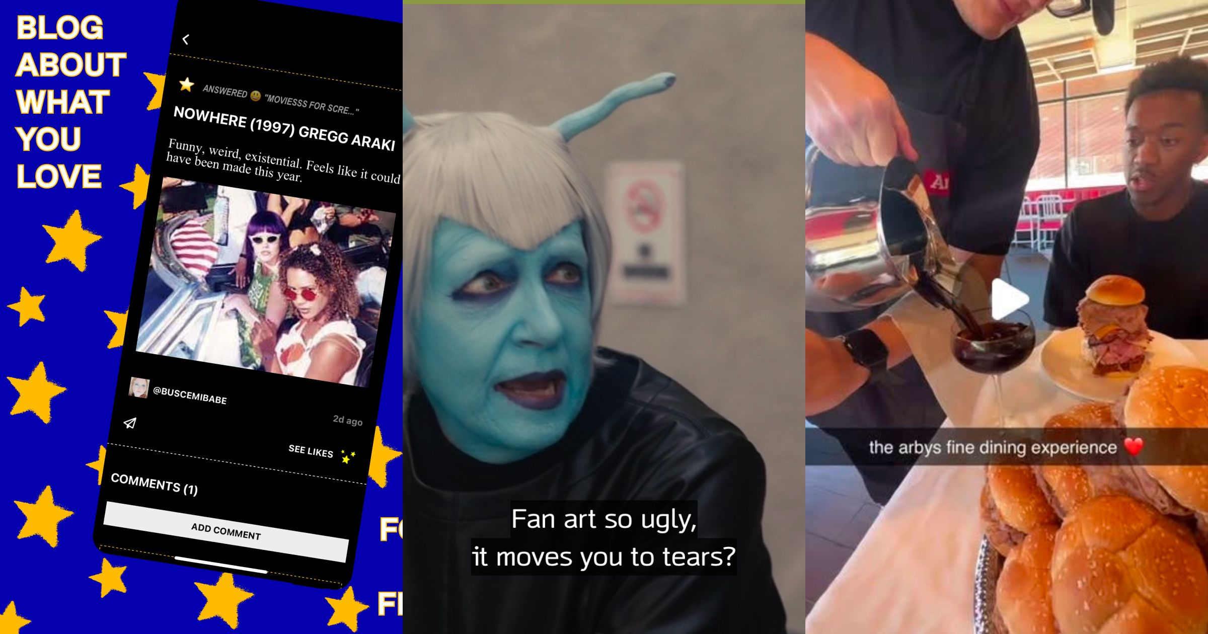 Three stories about fans