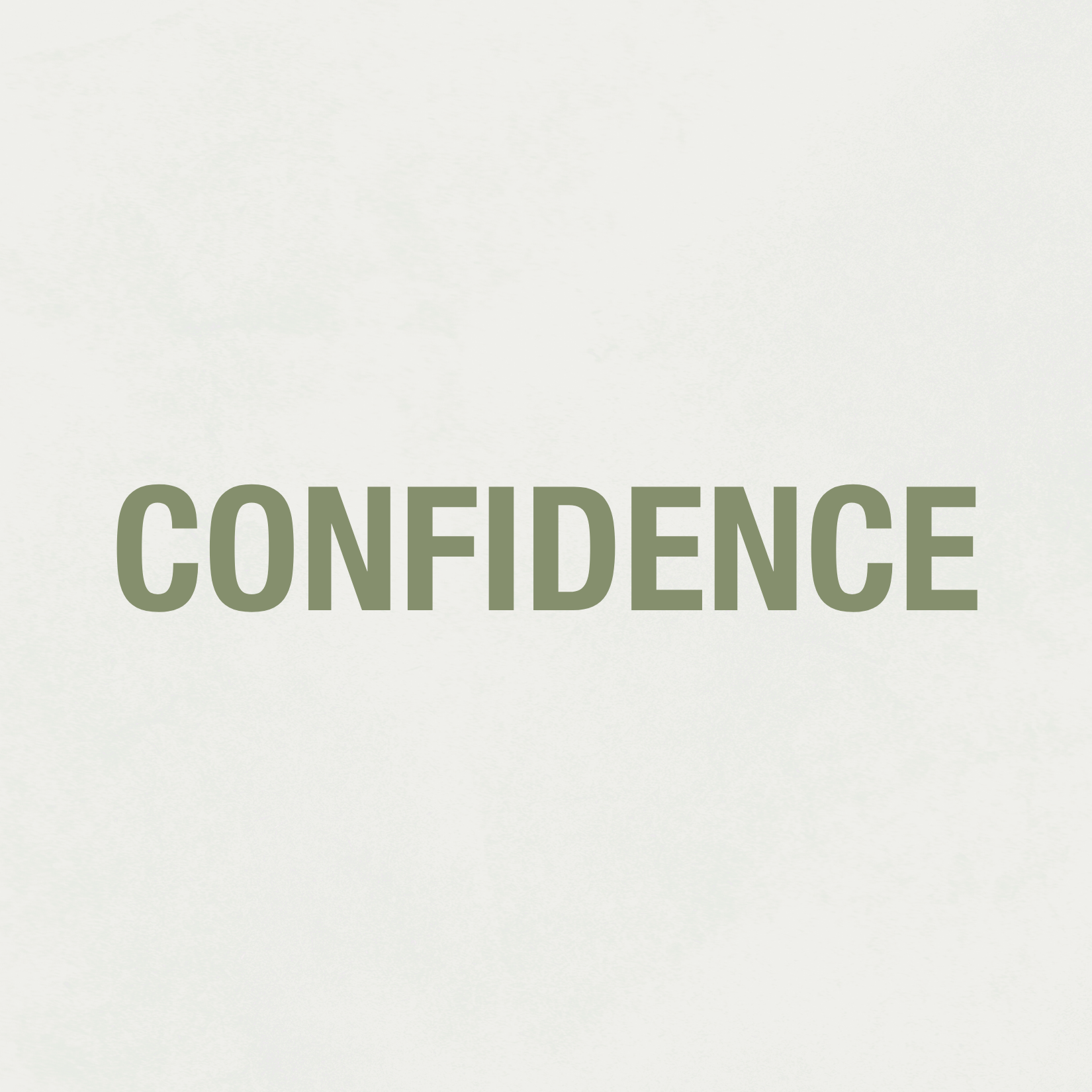 Confidence is a daily practice
