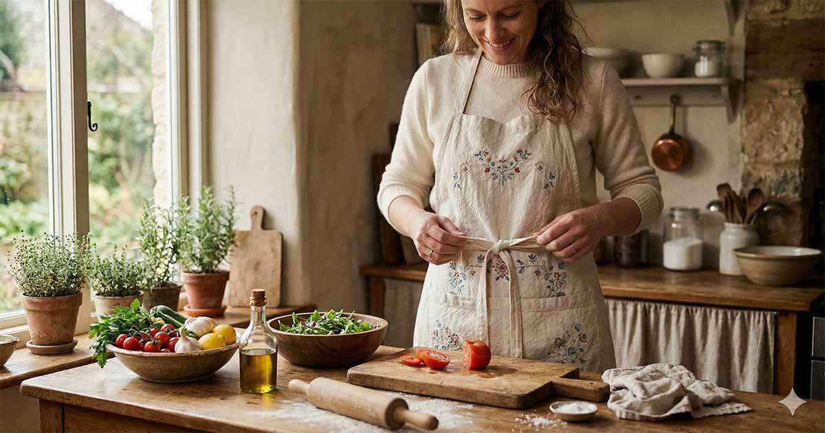 Women's Aprons for Cooking, Style, Comfort, and Everyday Use