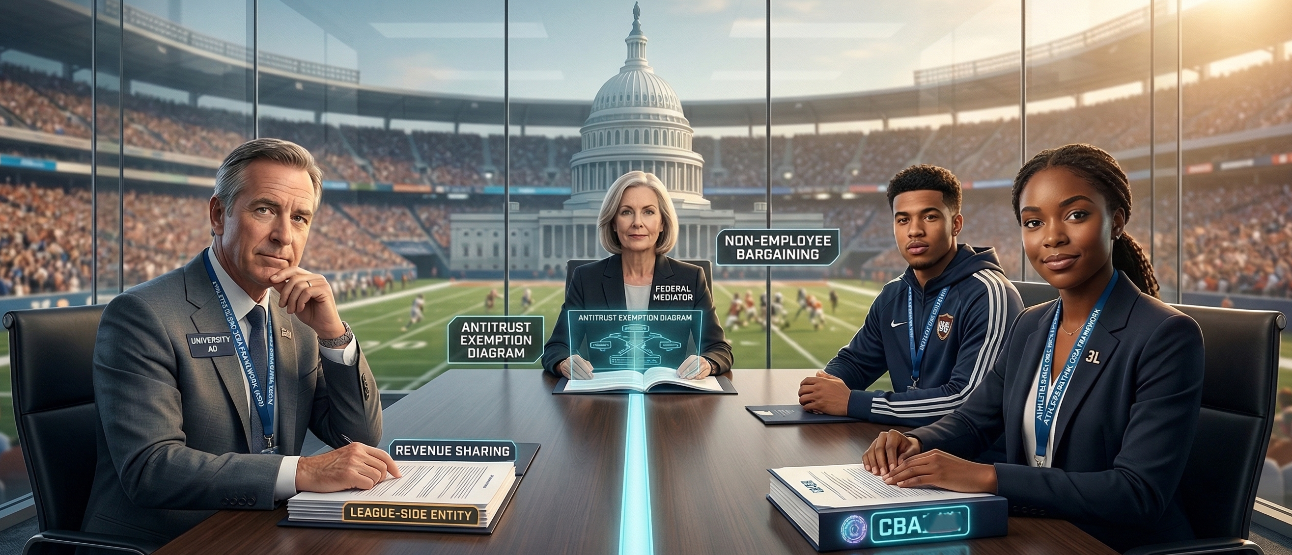 The Middle Lane: Athletes.org and the Architecture of Non-Employee Bargaining (Issue #37)