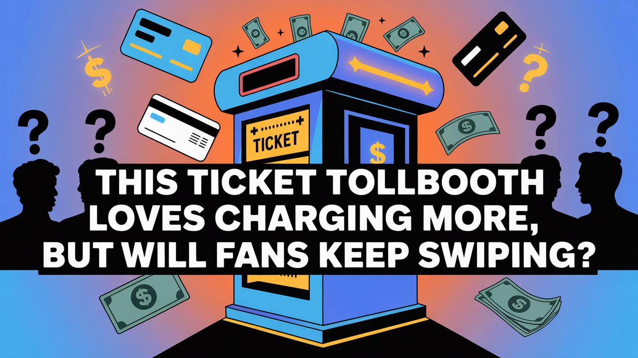 This Ticket Tollbooth Loves Charging More, But Will Fans Keep Swiping?