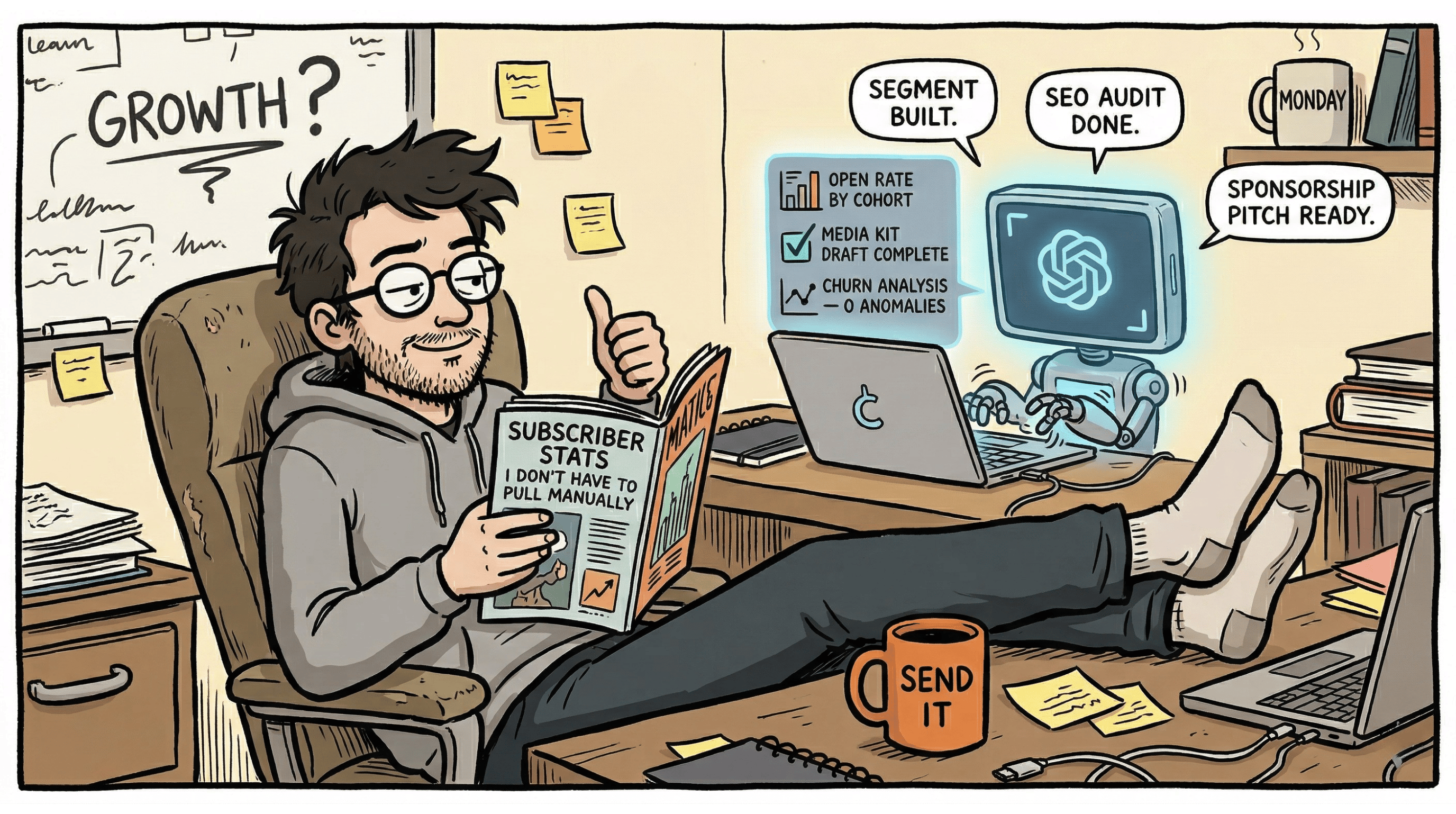 📧 Want to plug the AI in your newsletter?