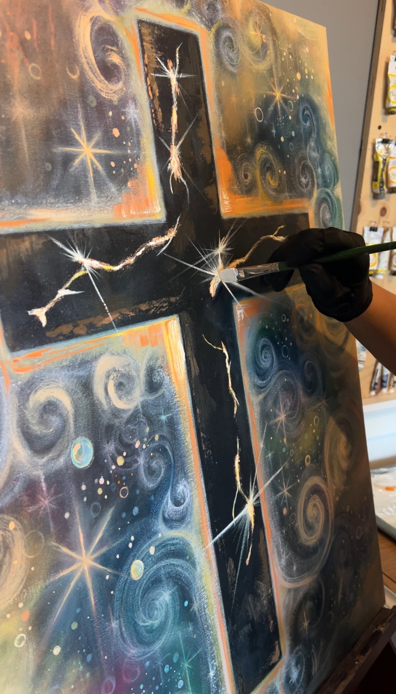 See the Abide Paintings in Person Next Friday