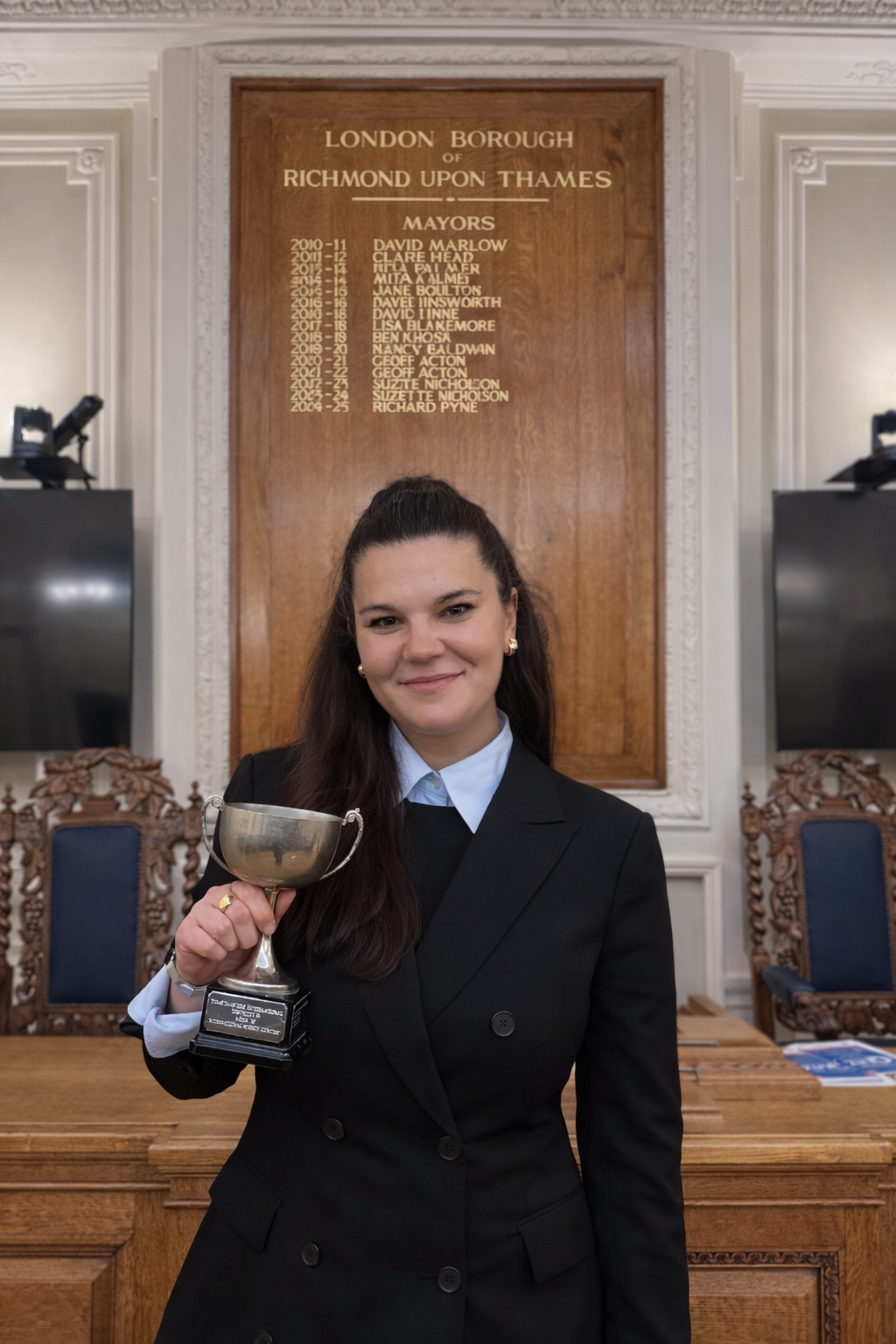 I won a public speaking contest