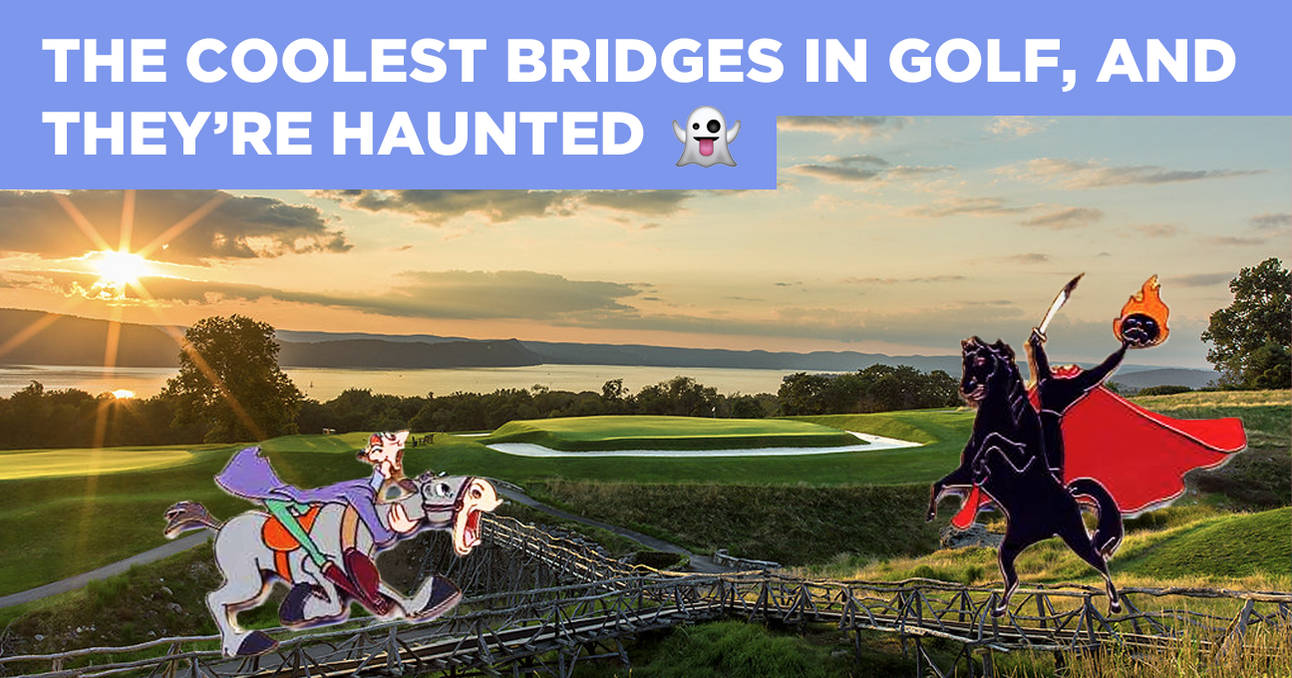 How Tiger Reads a Green + The Best Bridges in Golf... and they're haunted 👻