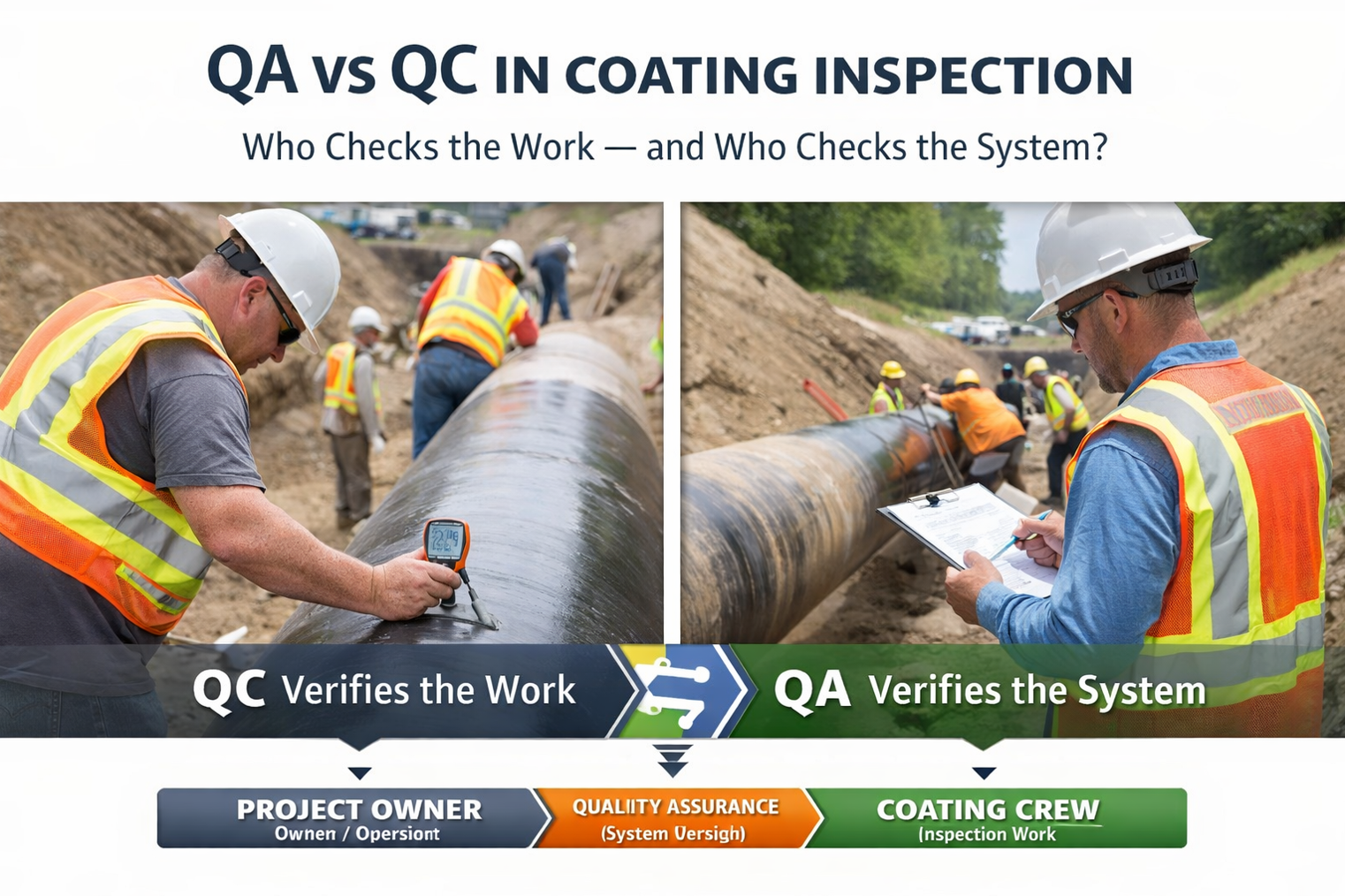 QA vs QC in Coating Inspection