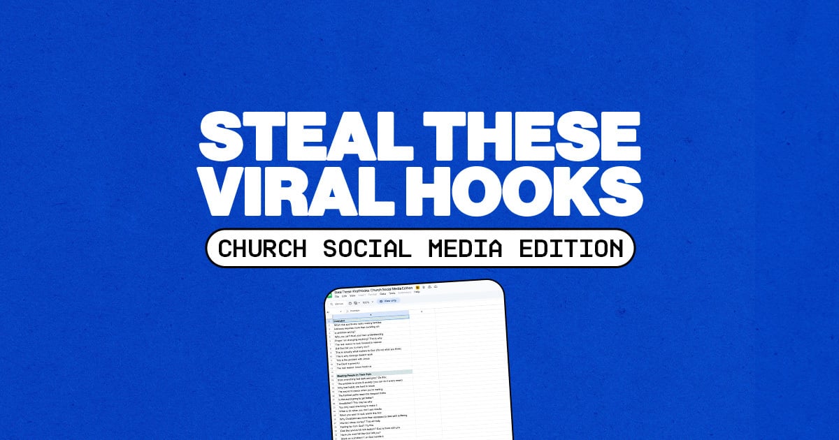 Steal These Viral Hooks: Church Social Media Edition
