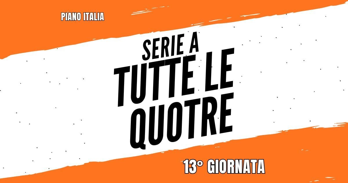 Serie A - 28 - 30 novembre 13° giornata 