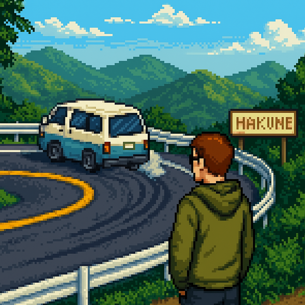 Hairpin Turns in Hakone (in a van)