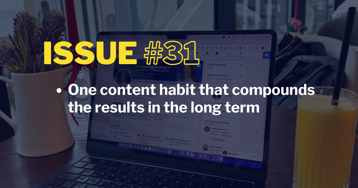 🎯 If I Had To Focus On One Content Thing In 2026, This Would Be It