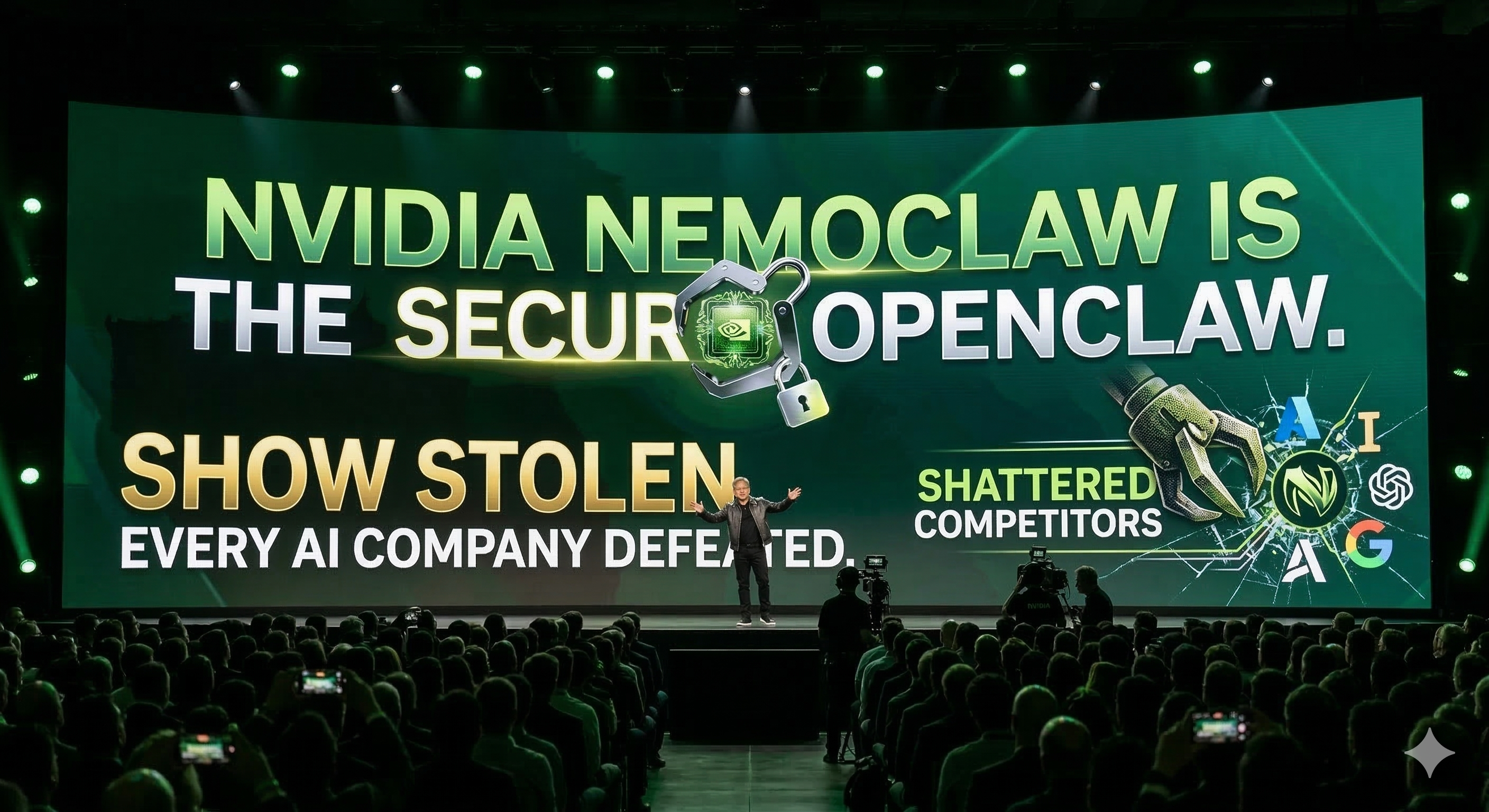 NVIDIA Released NemoClaw the Secure Version of OpenClaw!