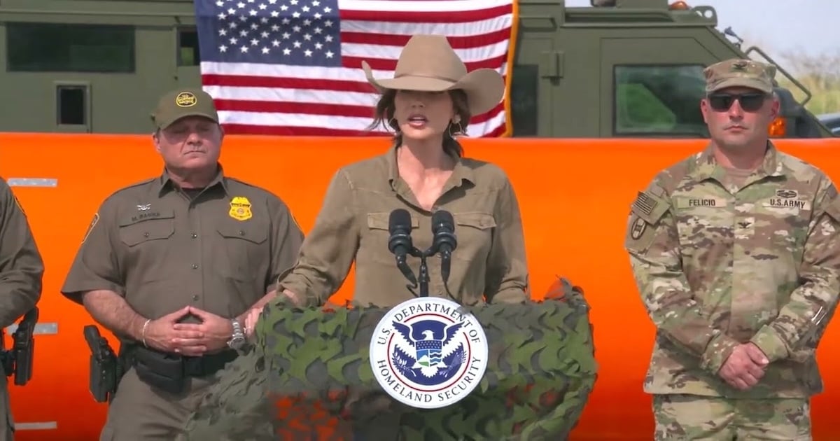 Radical Protesters Call for Hanging of Kristi Noem in NYC