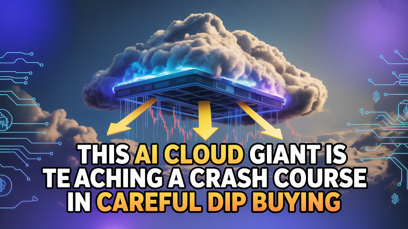 This AI Cloud Giant Is Teaching a Crash Course in Careful Dip Buying