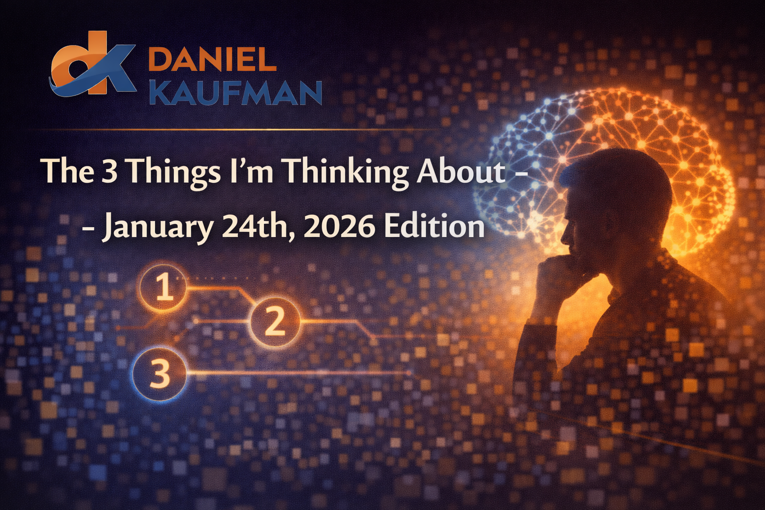 The 3 Things I'm Thinking About - January 24th, 2026 Edition