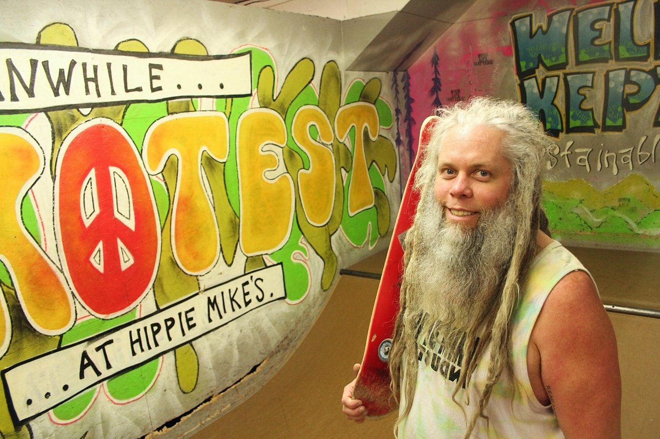 The hippie behind Hope's indoor skatepark 