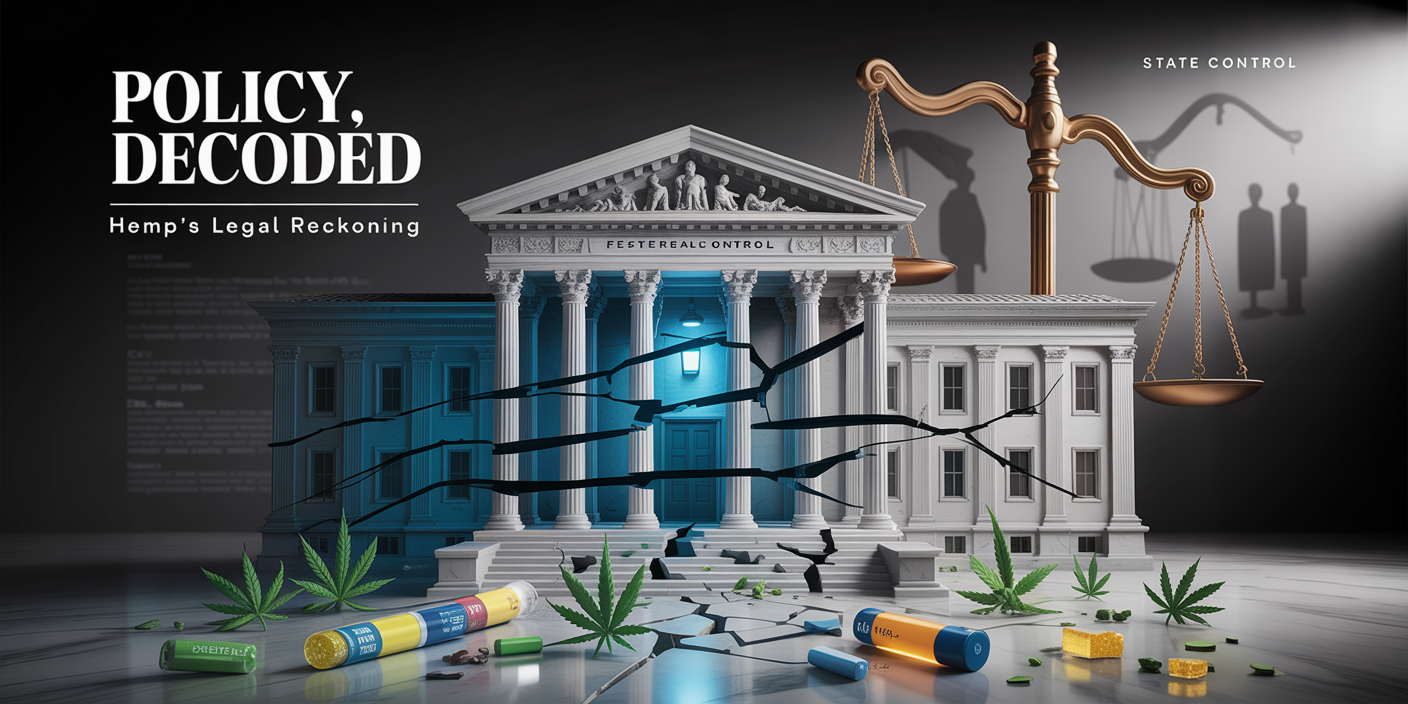 ⚖️ Courts Gut Hemp Loophole • Michigan Tax Hammer • Nebraska Misses Deadline