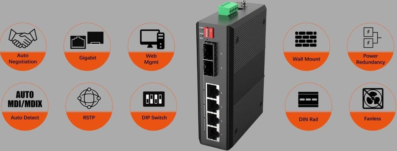FR-6R3204 – un switch industrial gestionable y Plug&Play a precio de no gestionable
