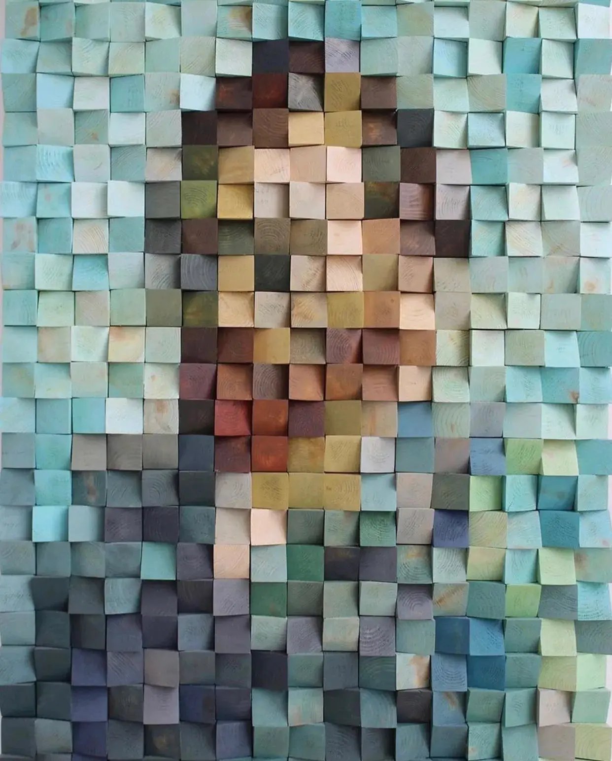 Van Gogh Cubified In This Fascinating Sculpture Painting
