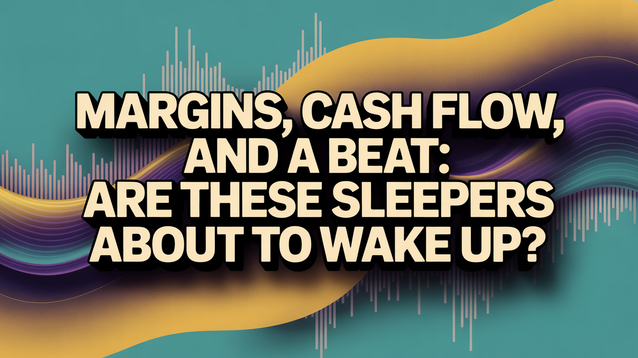 Margins, Cash Flow, and a Beat: Are These Sleepers About to Wake Up?