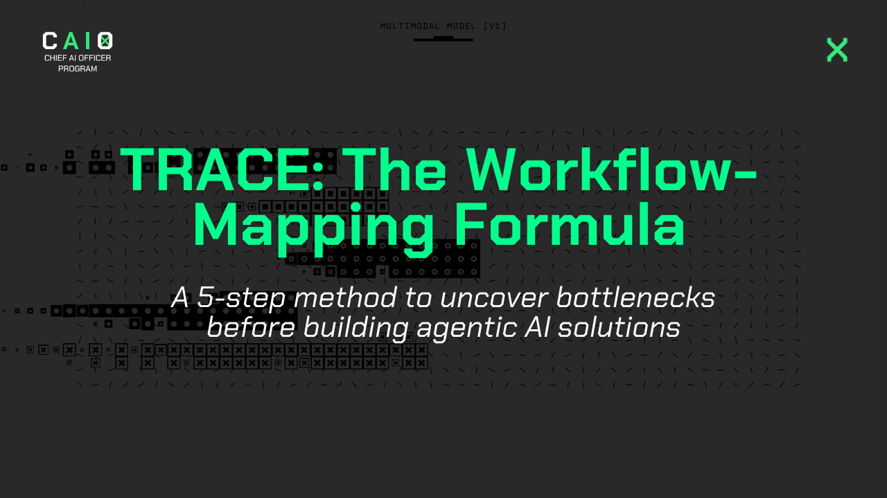 TRACE: The Workflow-Mapping Formula
