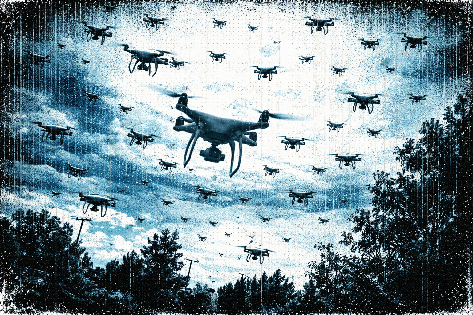 China is Training Drone Swarms to Think like Hawks