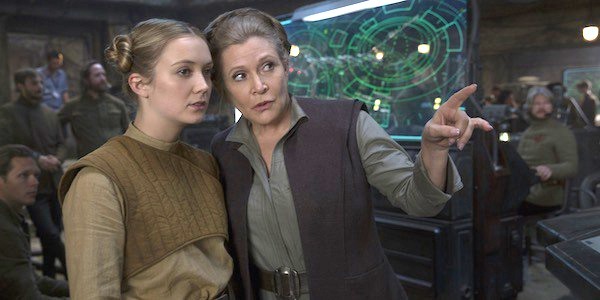La hija de Carrie Fisher aparecerá junto a ella en ‘Star Wars: Episodio IX’.