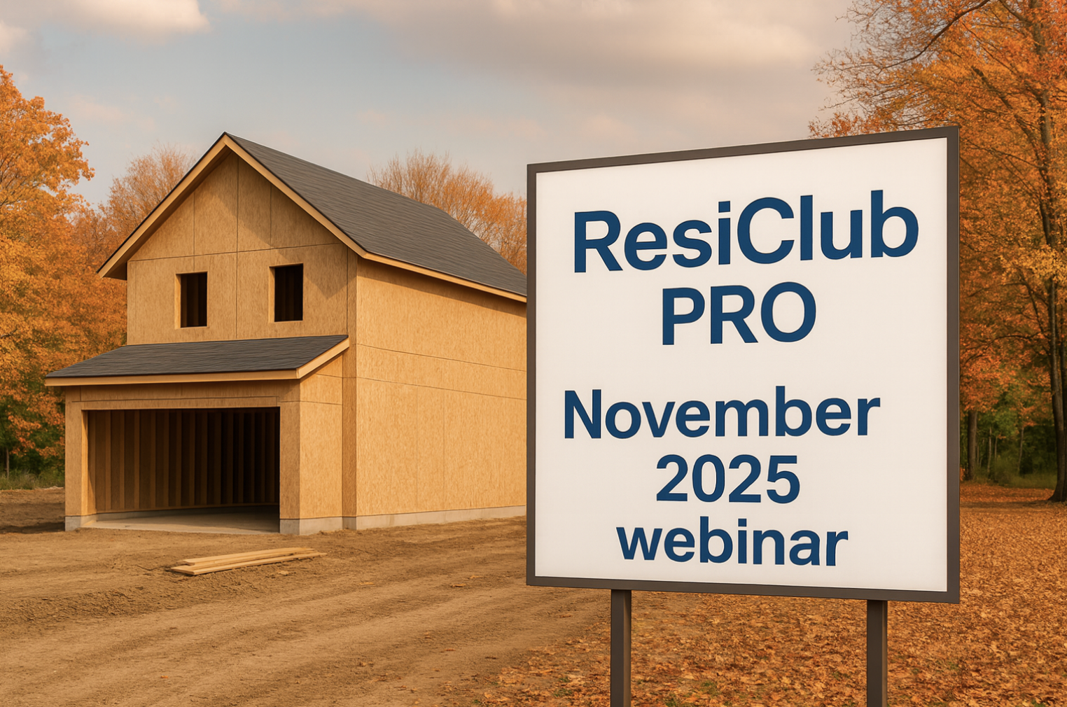 ResiClub PRO's November 2025 webinar—here's the recording