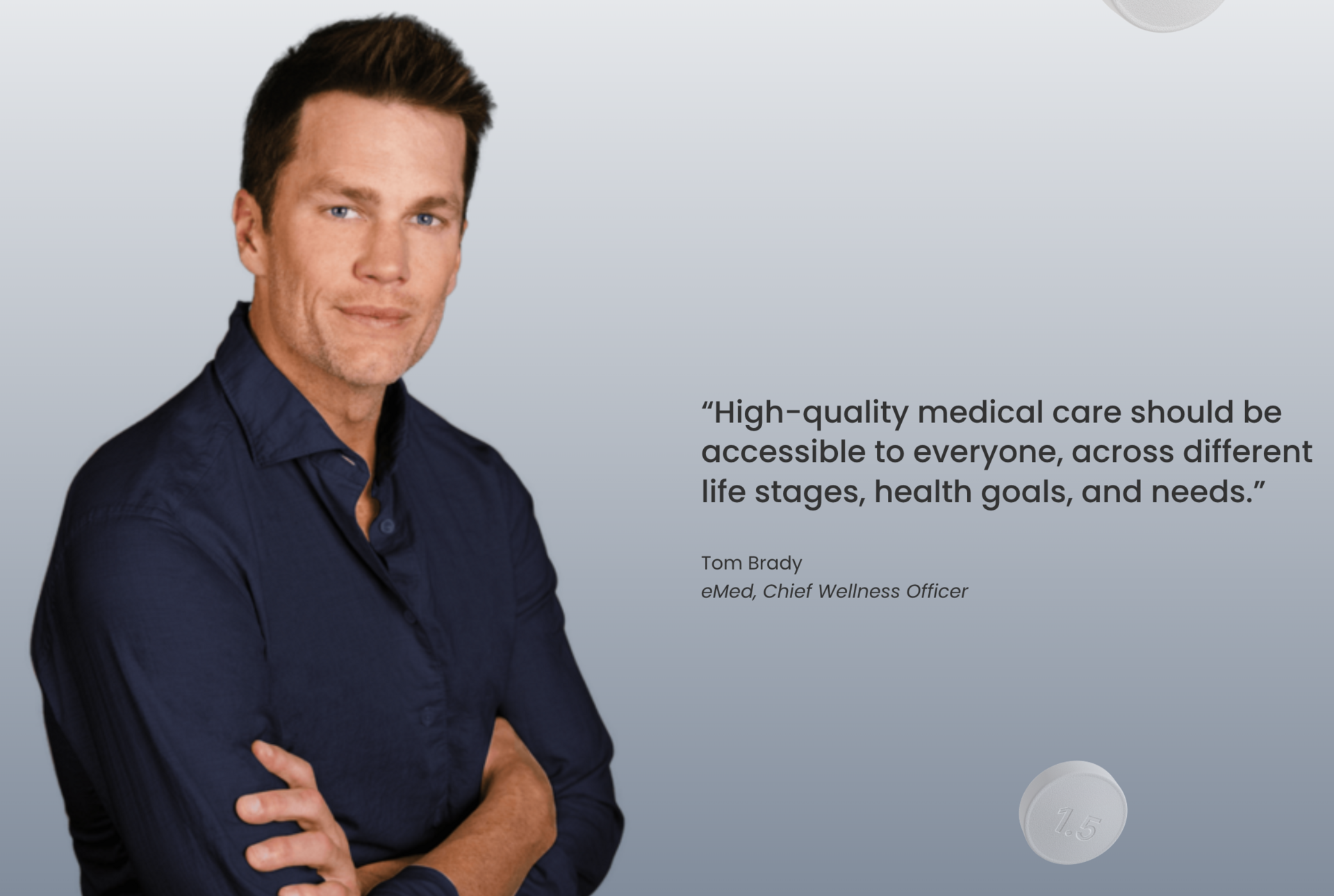 Tom Brady Joins eMed as Chief Wellness Officer to Push Employer Based GLP-1 Care