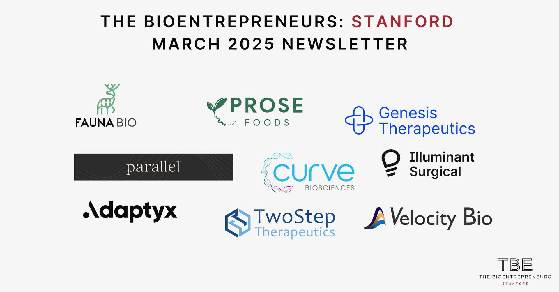 March 2025 Updates - The Bioentrepreneurs: Stanford