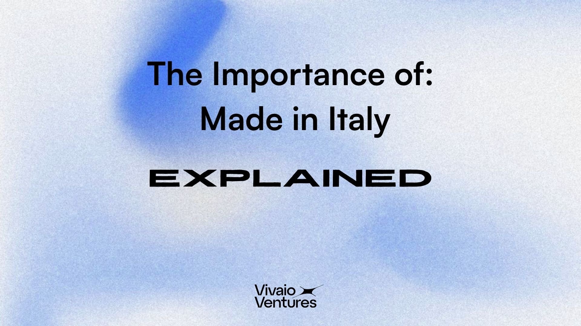 Made in Italy: A Strategic Edge for Creator Brands