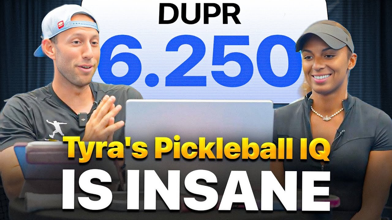 Trya Black's Pickleball Strategy will break your brain