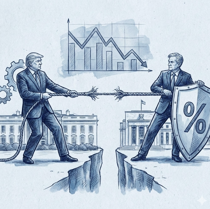 Trump vs. The Fed: Why markets are nervous
