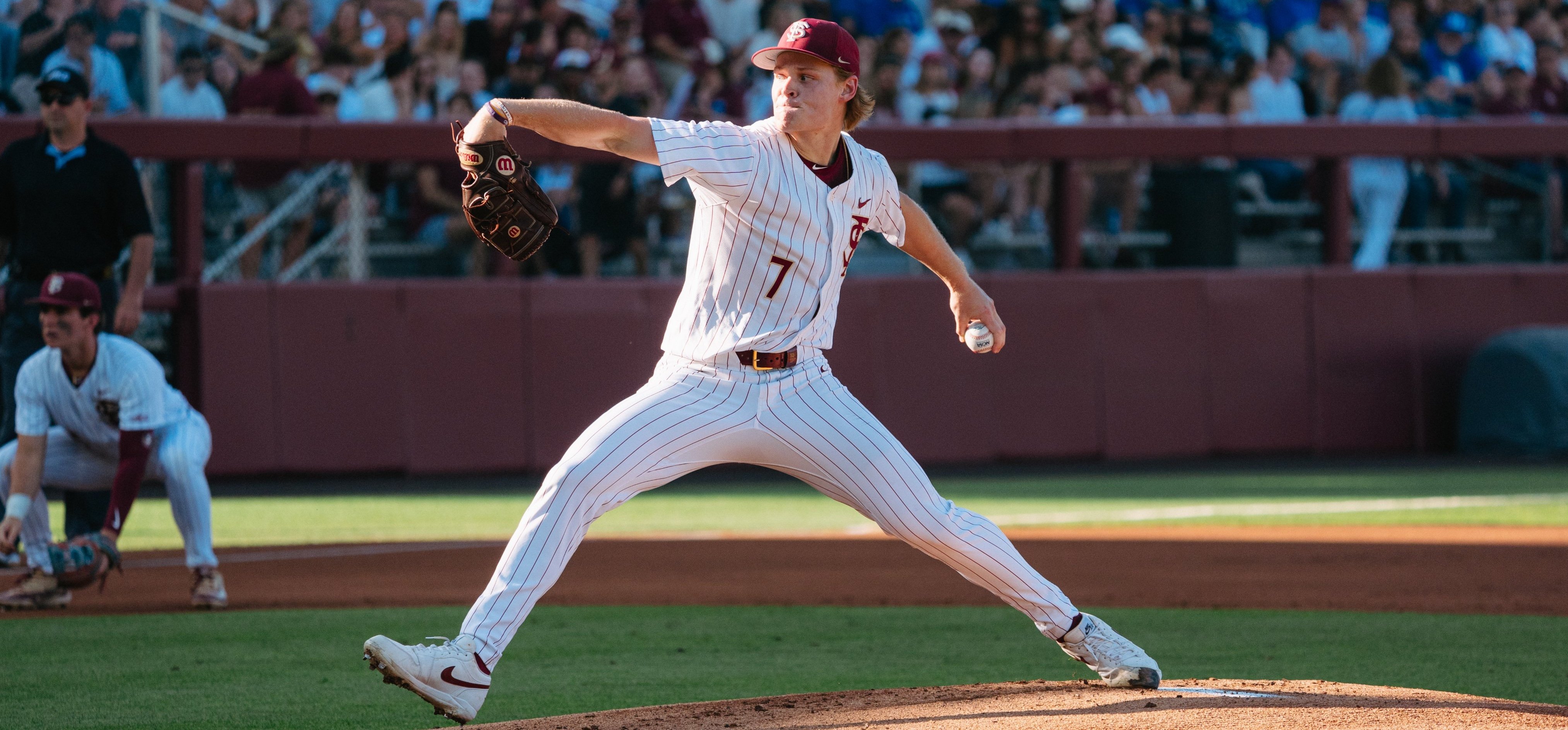 Wes Mendes strikes out 12 as FSU takes game 1 win over Duke
