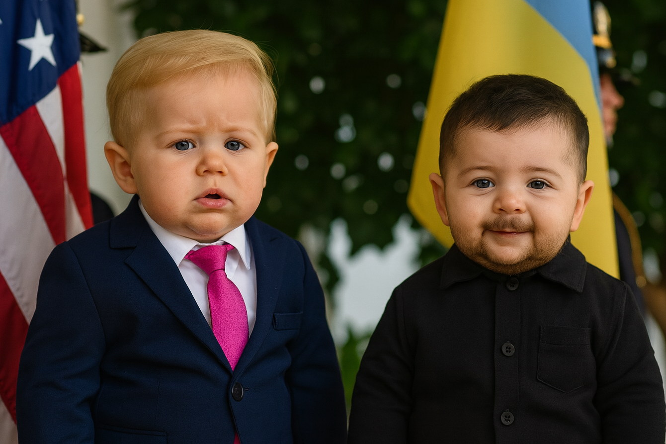 Tomahawks, Time-Outs, and Tiny Tiffs: Trump & Zelenskyy Have a Playdate With Big Missiles