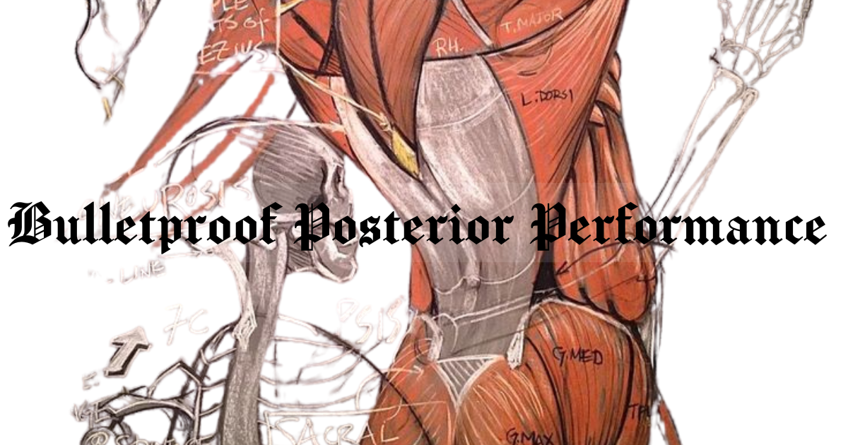 Bulletproof Posterior Performance