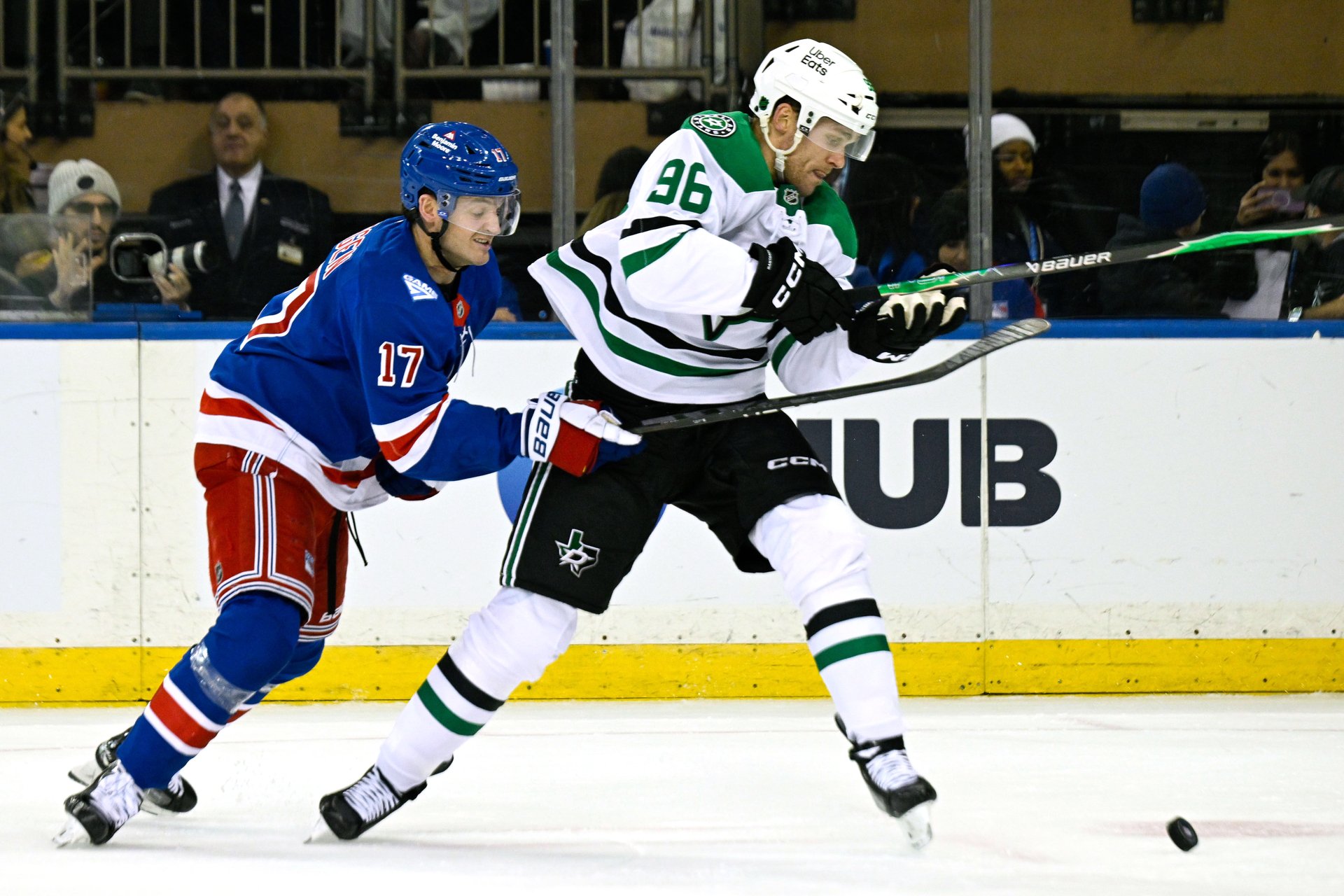Stars Fall in OT at The Garden