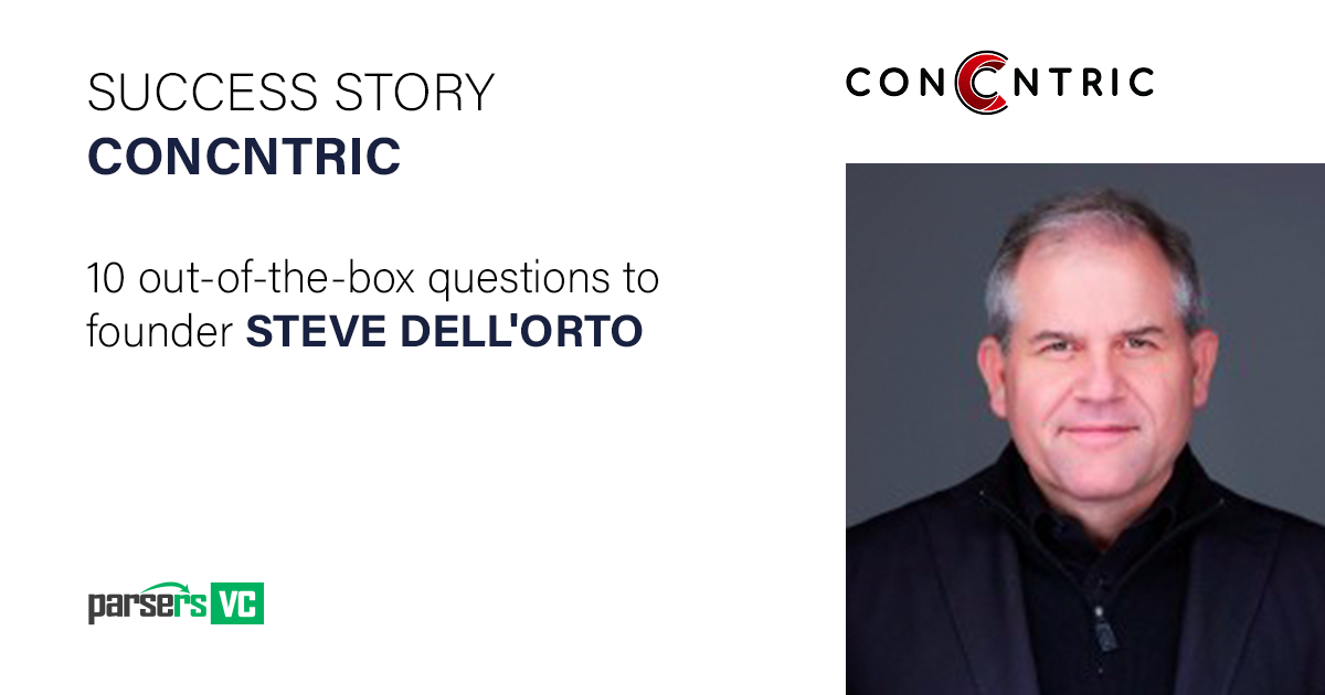 ConCntric Success Story. 10 OOTB questions to founder Steve Dell'Orto