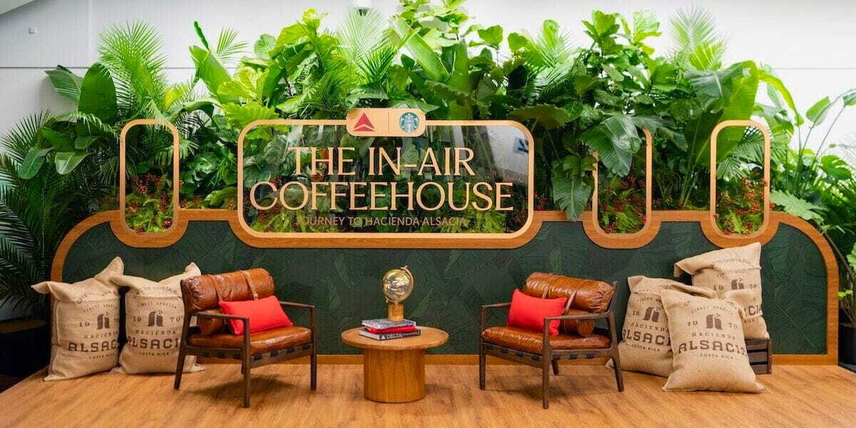 The Delta and Starbucks In-Air Coffeehouse Shows the Benefits of Airline Loyalty at 30,000 Feet