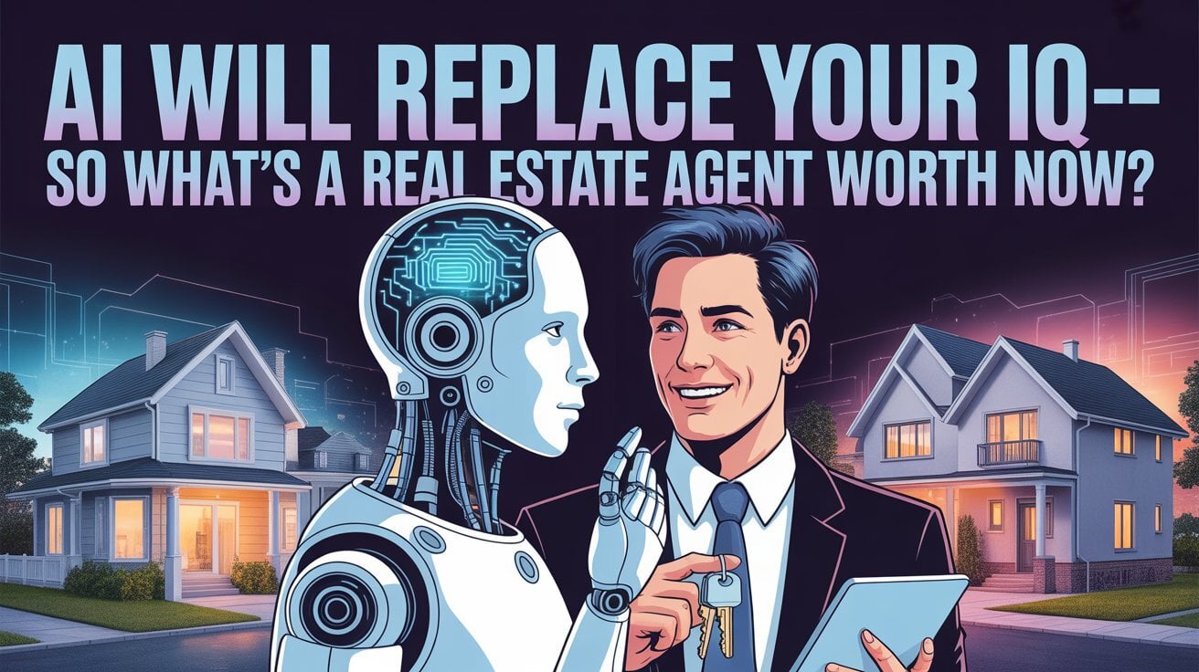 🤖 AI Will Replace Your IQ—So What’s a Real Estate Agent Worth Now?