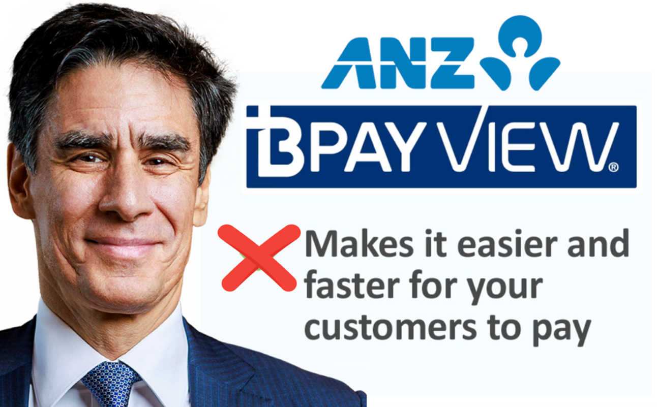 ANZ turns off BPAY View service