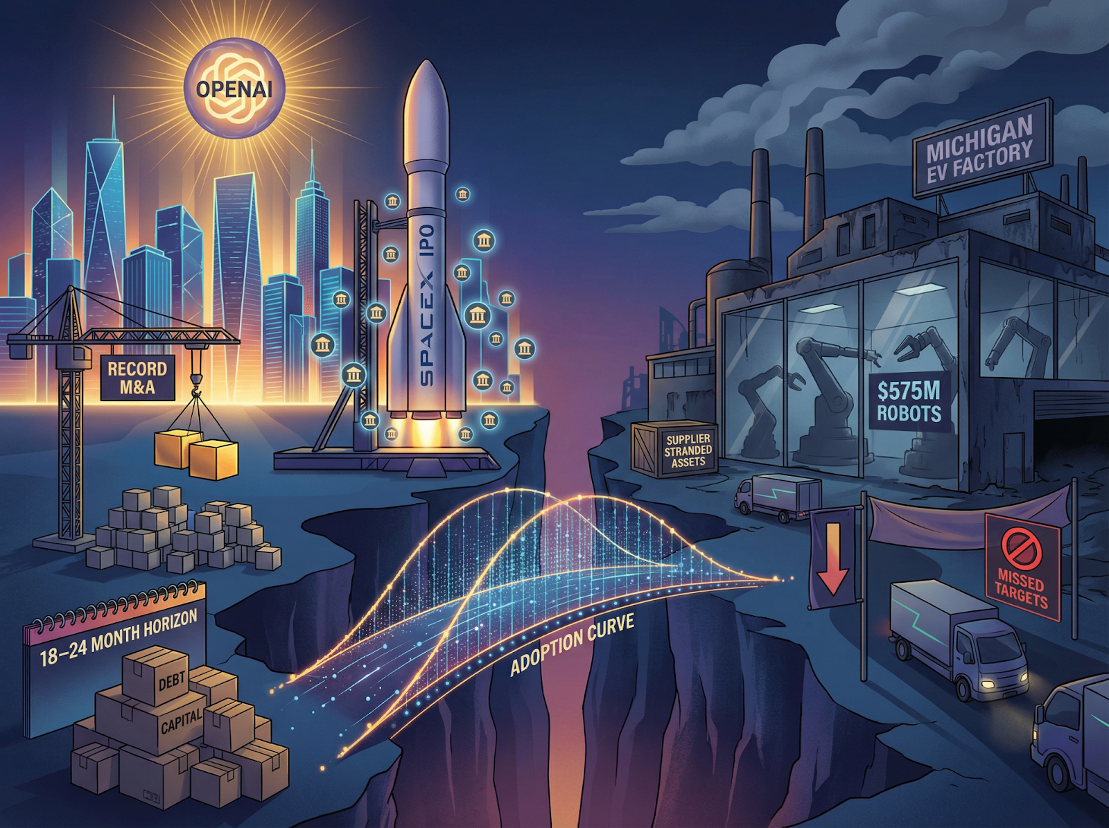 The Last Cycle's Wreckage and the Next One's Capital