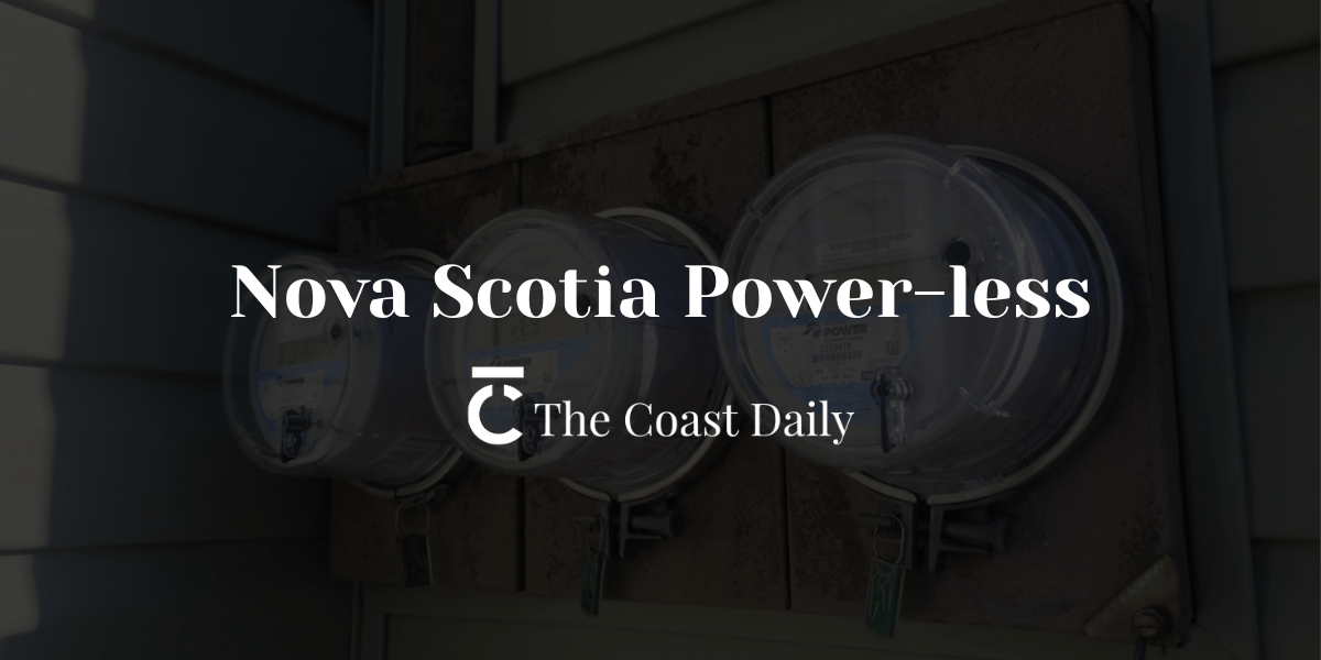 🗞️ Nova Scotia Power-less