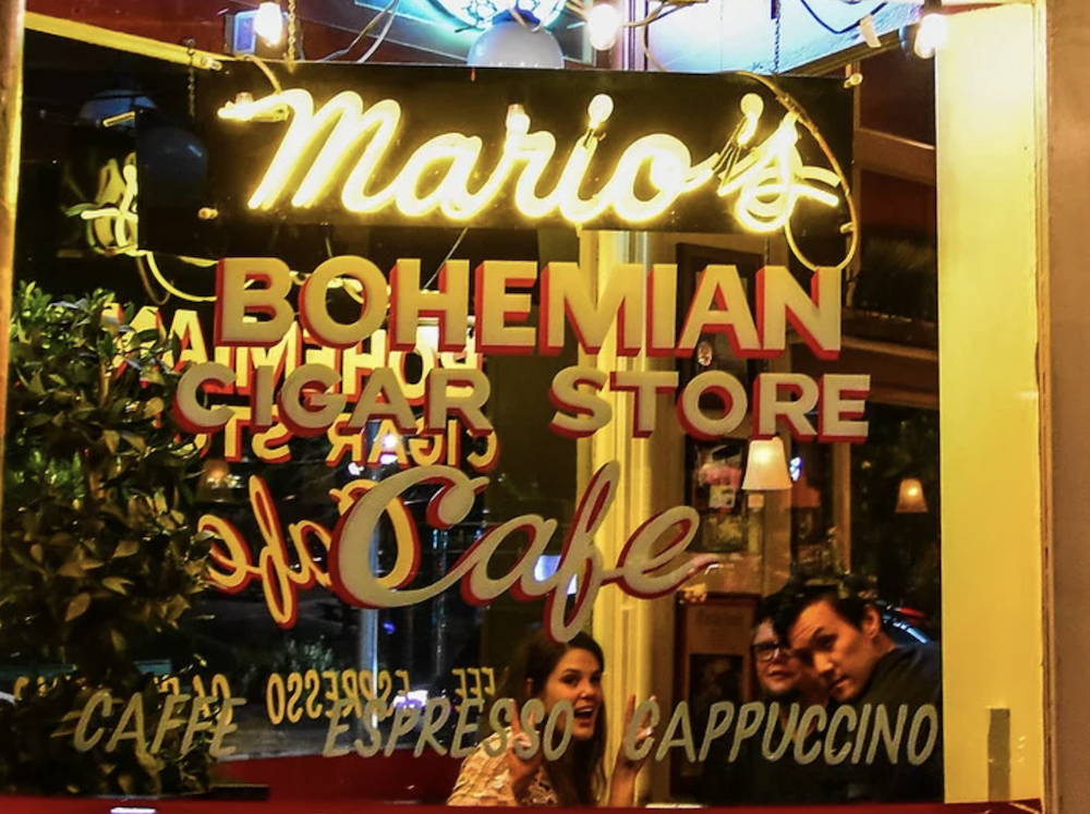 The Real & Imagined History of Mario’s Bohemian Cigar Store Cafe