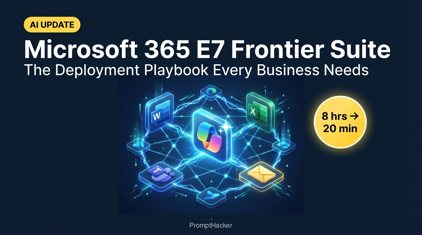 Microsoft 365 E7 Frontier Suite: The Deployment Playbook Every Business Needs