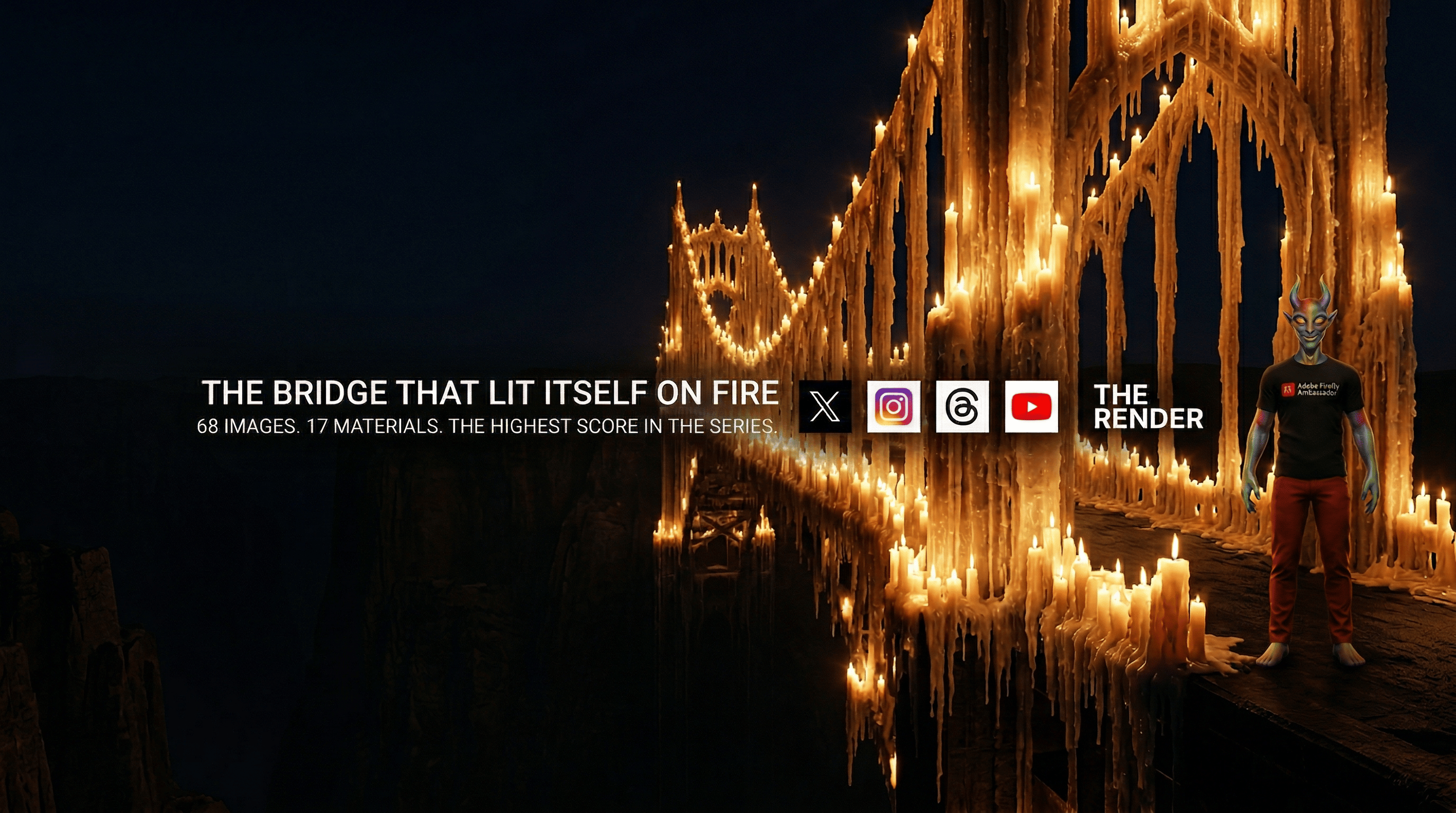 The Bridge That Lit Itself on Fire
