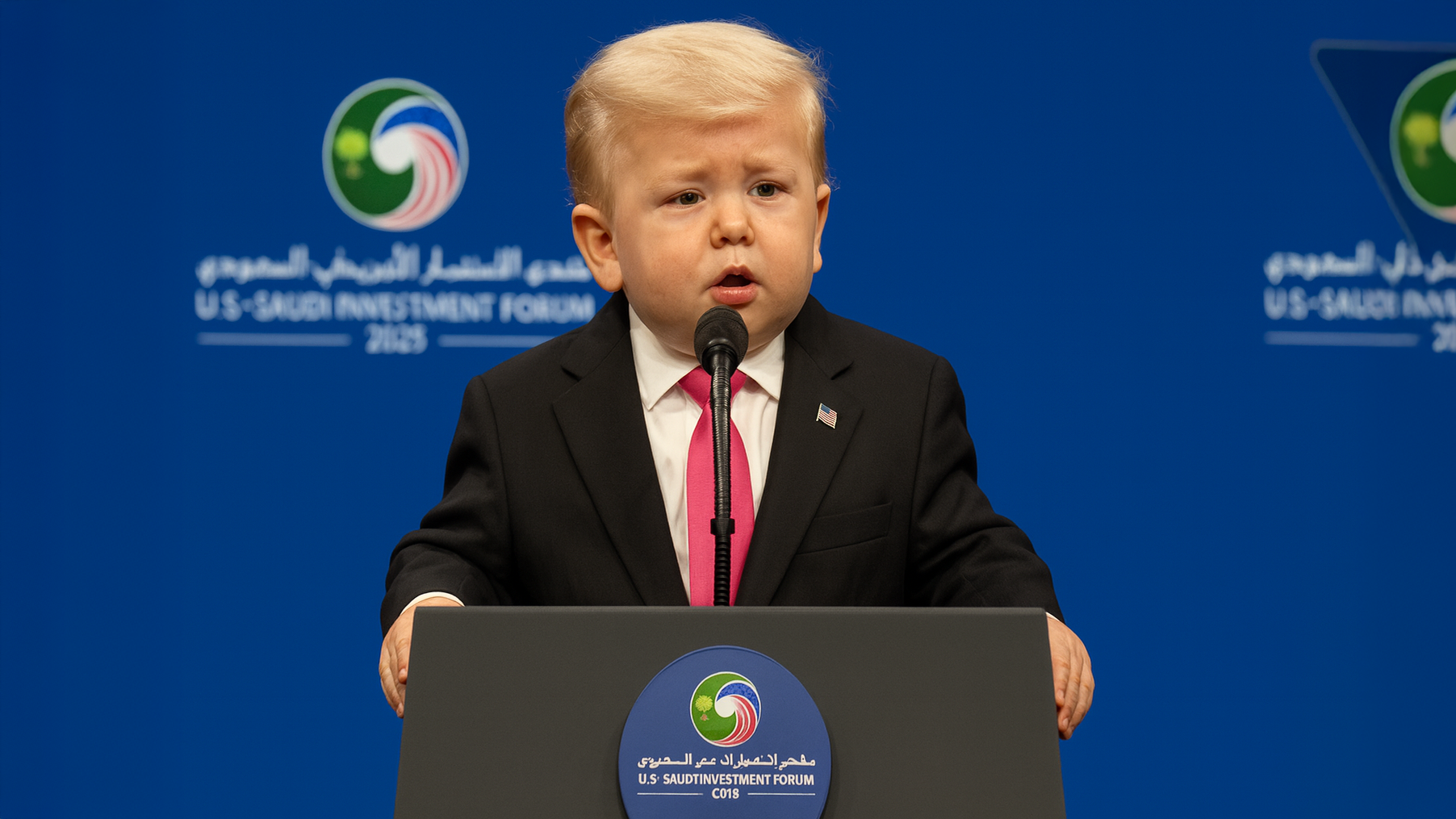 Trump and MBS Trade Trillions at Playpen Summit, Promise Bigger Room for Show-and-Tell