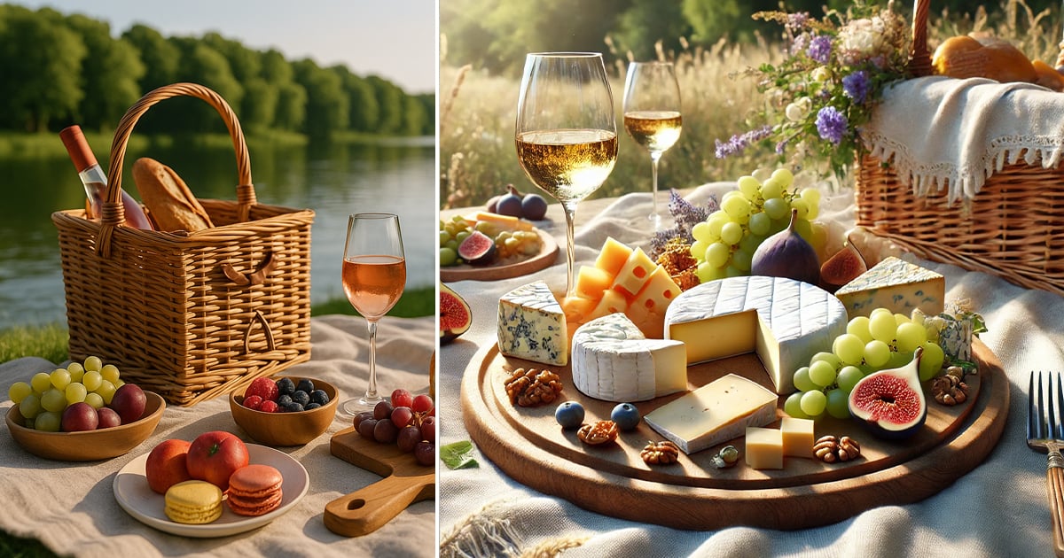 Best Wines for Picnics: rosé, sparkling & light reds