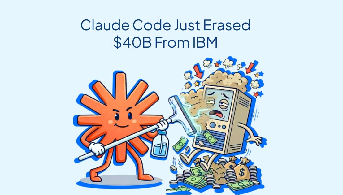 Claude Code Just Erased $40B From IBM. The AI Agent Uprising Is Here