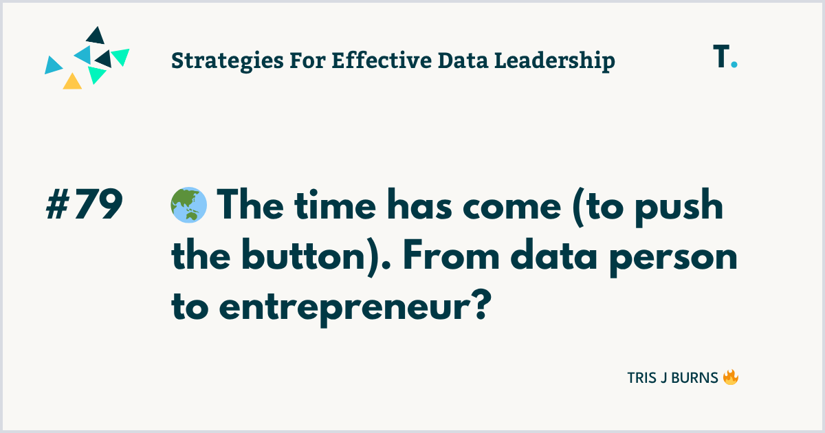 🌏 The time has come (to push the button)